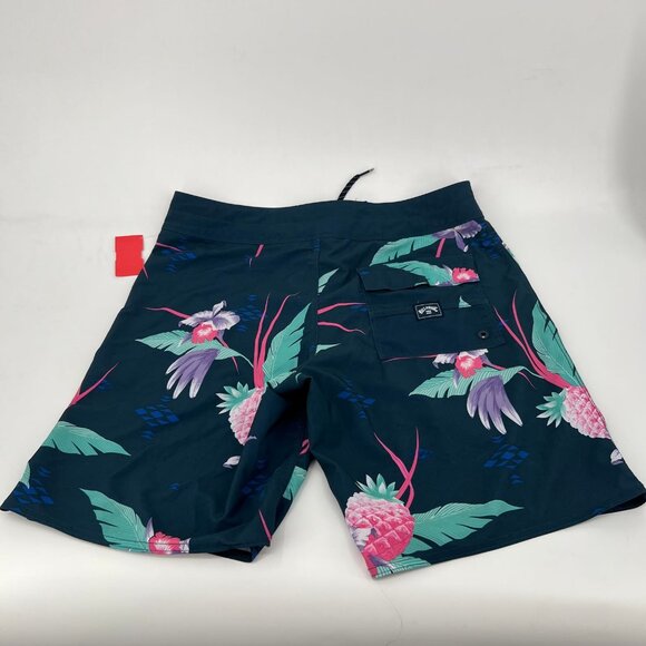 Billabong Purple and Green Tropical Hybrid Shorts | Men’s Size 30 - Picture 2 of 5